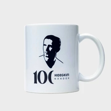Bögre Hidegkuti 100 logóval