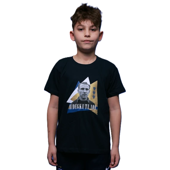 Gyermek póló arcképes Hidegkuti mintával