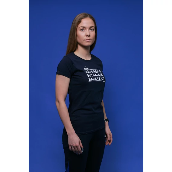 Női póló-Bátorság, Buzgalom, Barátság